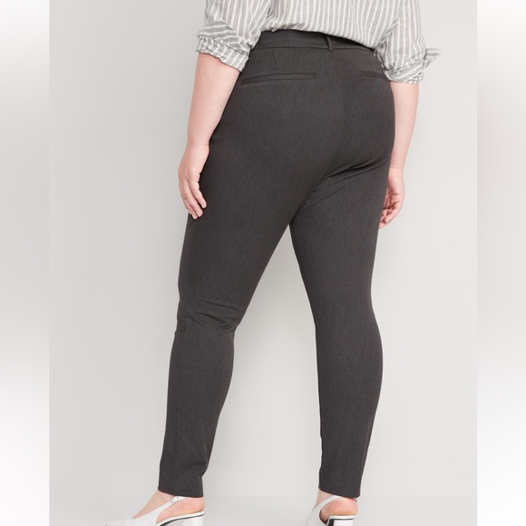 NWT Old Navy Pixie Pants Black High-Waisted Skinny | 16 Petite - Picture 8 of 13